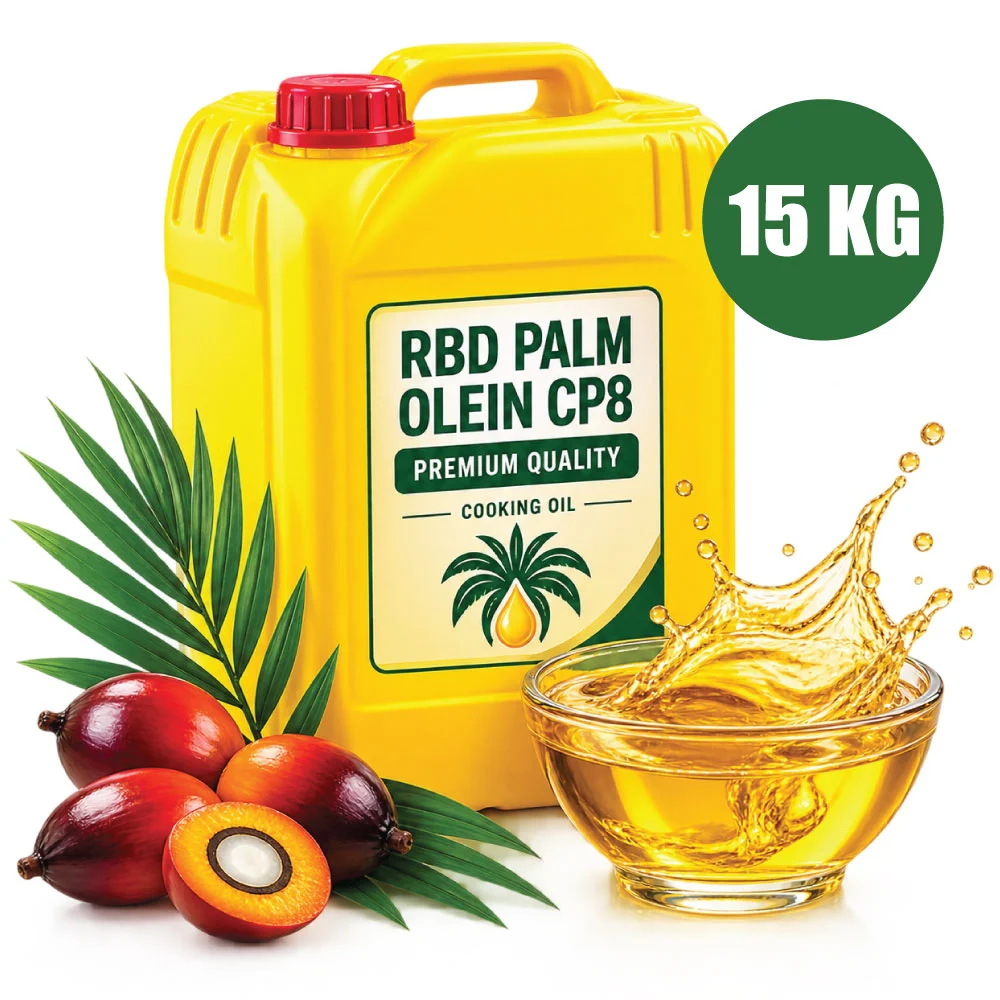 RBD Palm Olein CP8 Cooking Oil 15KG – Premium Commercial Cooking Oil